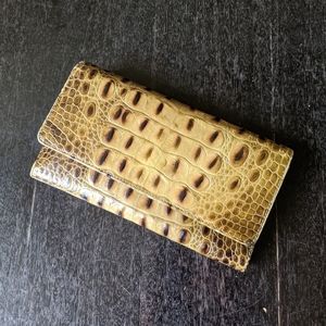 Brahmin Melbourne Croc Wallet